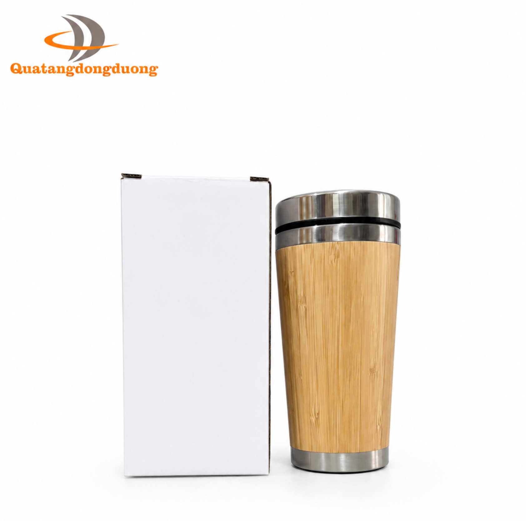 Bình Giữ Nhiệt Vỏ Gỗ 3