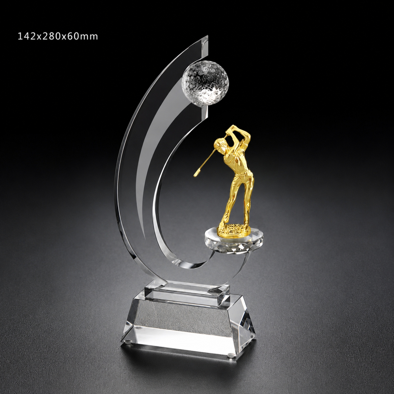Cup golf pha lê 70