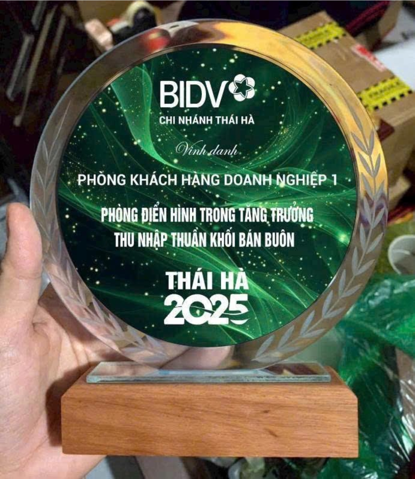 biểu trưng phôi d12 đế gỗ