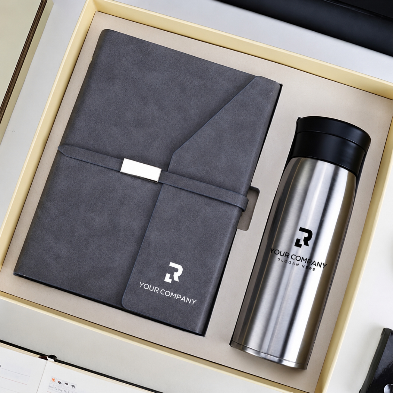 Bộ Giftset Bình Giữ Nhiệt + sổ